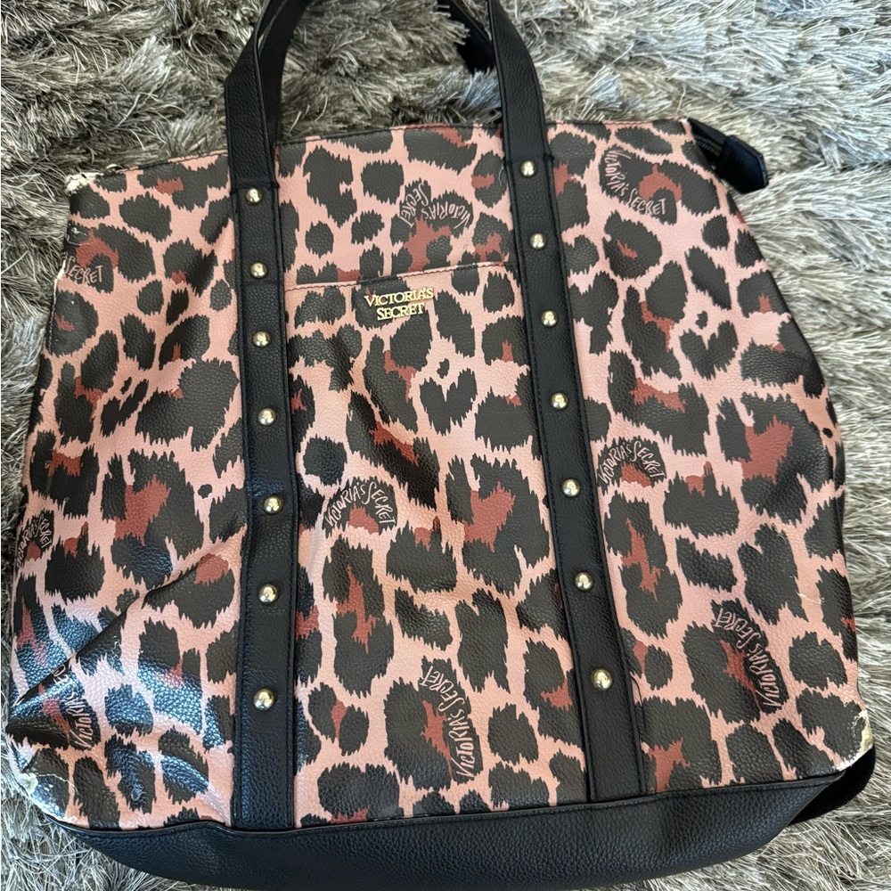 Victoria’s Secret leopard print bag/backpack